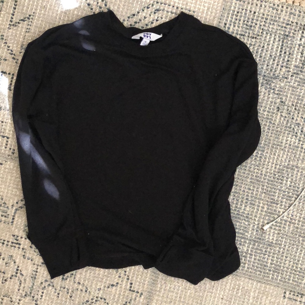 Activewear black long sleeve